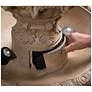 5_Ibiza 45" High 3-Tier Sandstone Floor Fountain more views