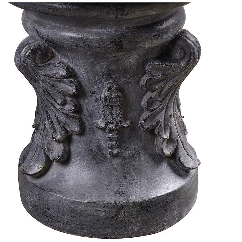 Image 3 Ibiza 45" High 3-Tier Zinc Floor Fountain more views