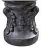 3_Ibiza 45" High 3-Tier Zinc Floor Fountain more views