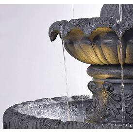 Image3 of Ibiza 46" High 3-Tiered Traditional Fountain more views