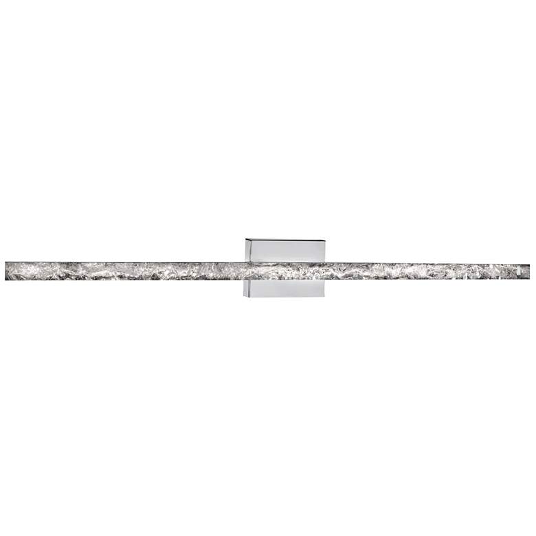 Image 1 Ice 18 inch Wide Natural Ice Crystal LED Bath Light
