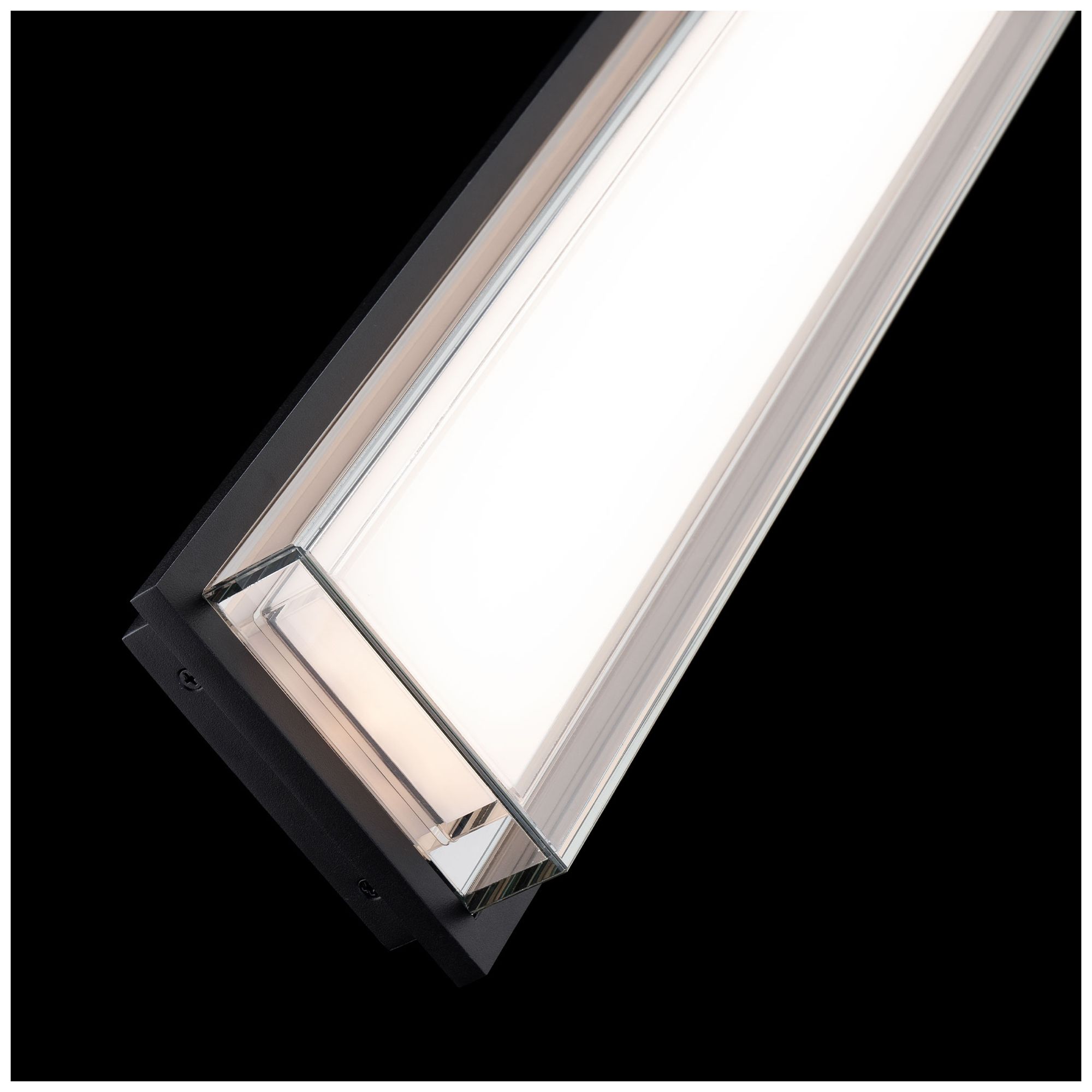 Image 5 Ice Bar 26.2"H x 5.5"W 1-Light Outdoor Wall Light in Black more views