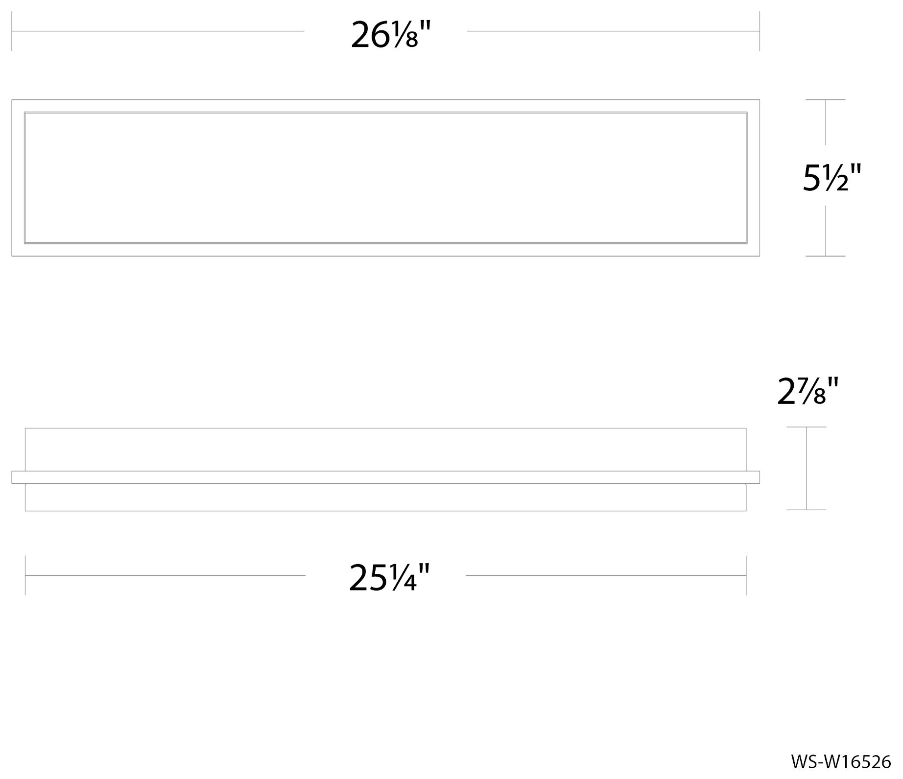 Image 7 Ice Bar 26.2"H x 5.5"W 1-Light Outdoor Wall Light in Black more views