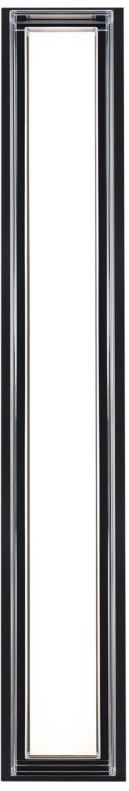 Image 3 Ice Bar 34"H x 5.5"W 1-Light Outdoor Wall Light in Black more views