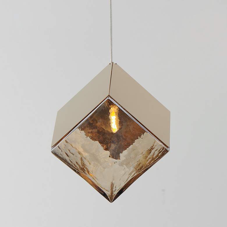 Image 4 Ice Cube 1-Light LED Pendant more views