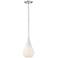 Ice Drop 6 1/4" Wide Opal Glass Mini Pendant Light