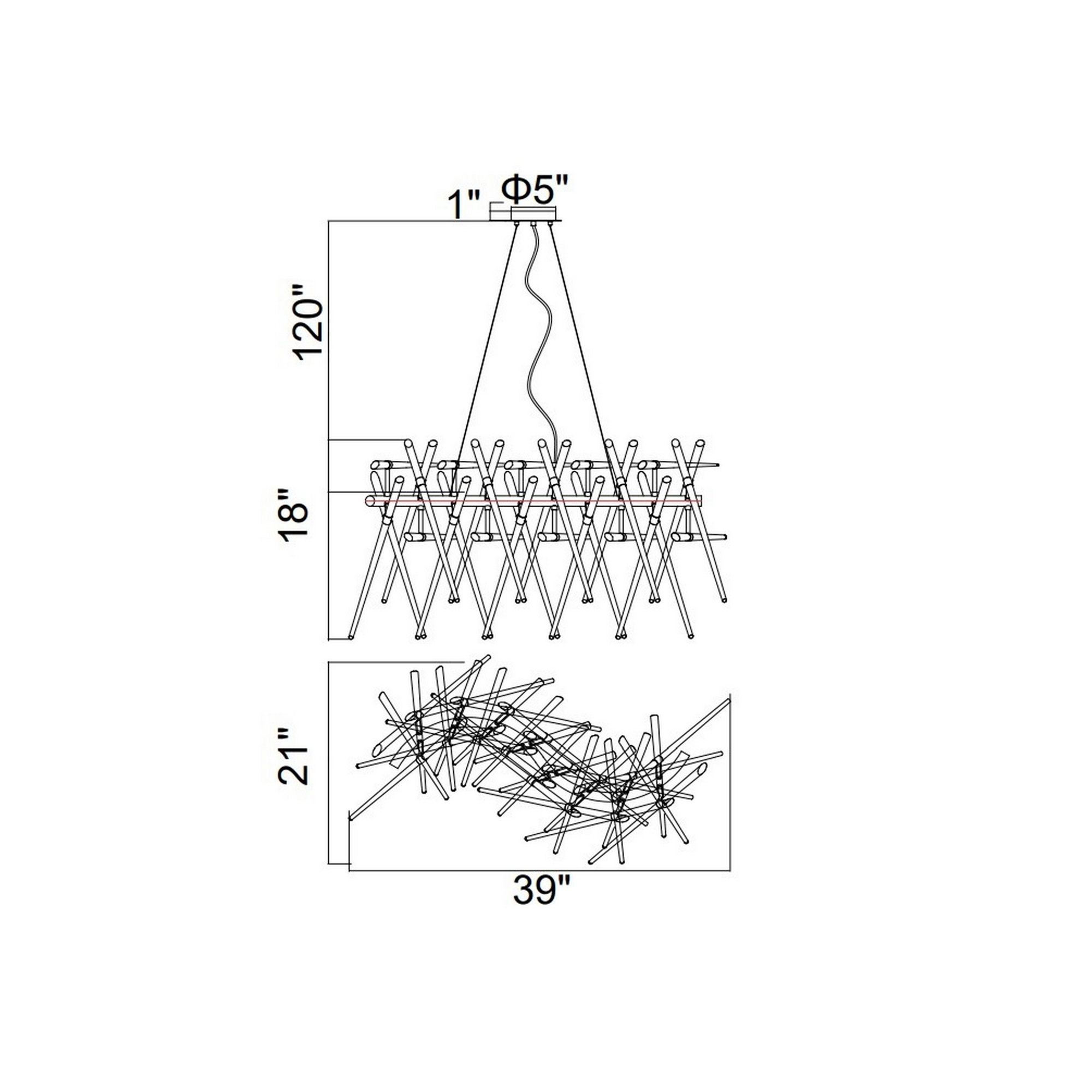 Image 6 Icicle 10 Light Chandelier With Chrome Finish more views
