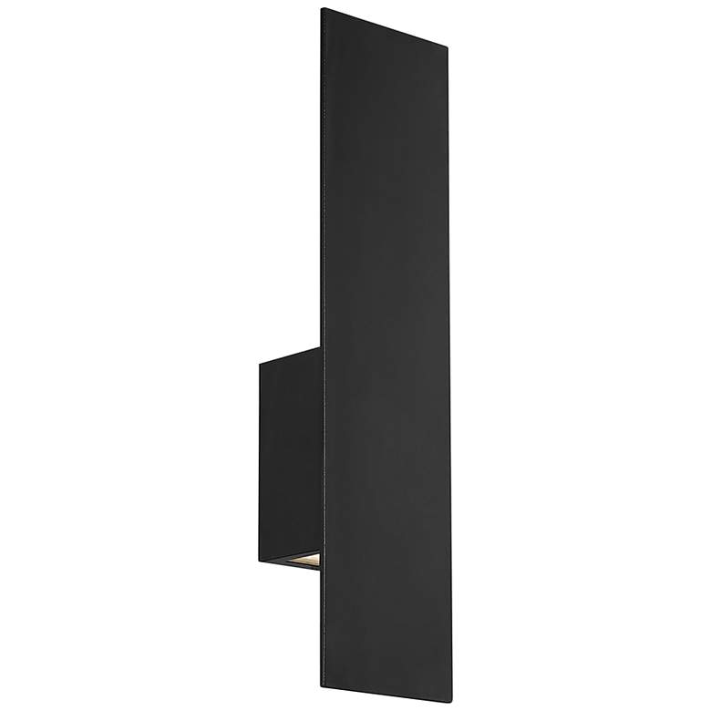 Image 1 Icon 20 inchH x 5 inchW 2-Light Outdoor Wall Light in Black