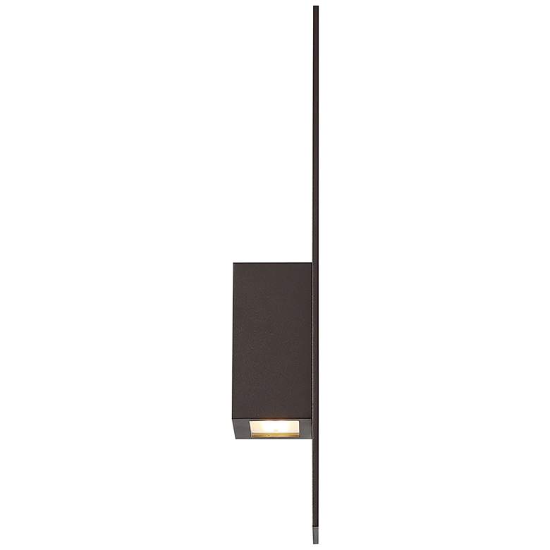 Image 4 Icon 20 inchH x 5 inchW 2-Light Outdoor Wall Light in Bronze more views