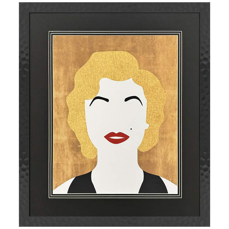 Image 1 Icon Blonde Bombshell 24"W x 28"H Framed Art