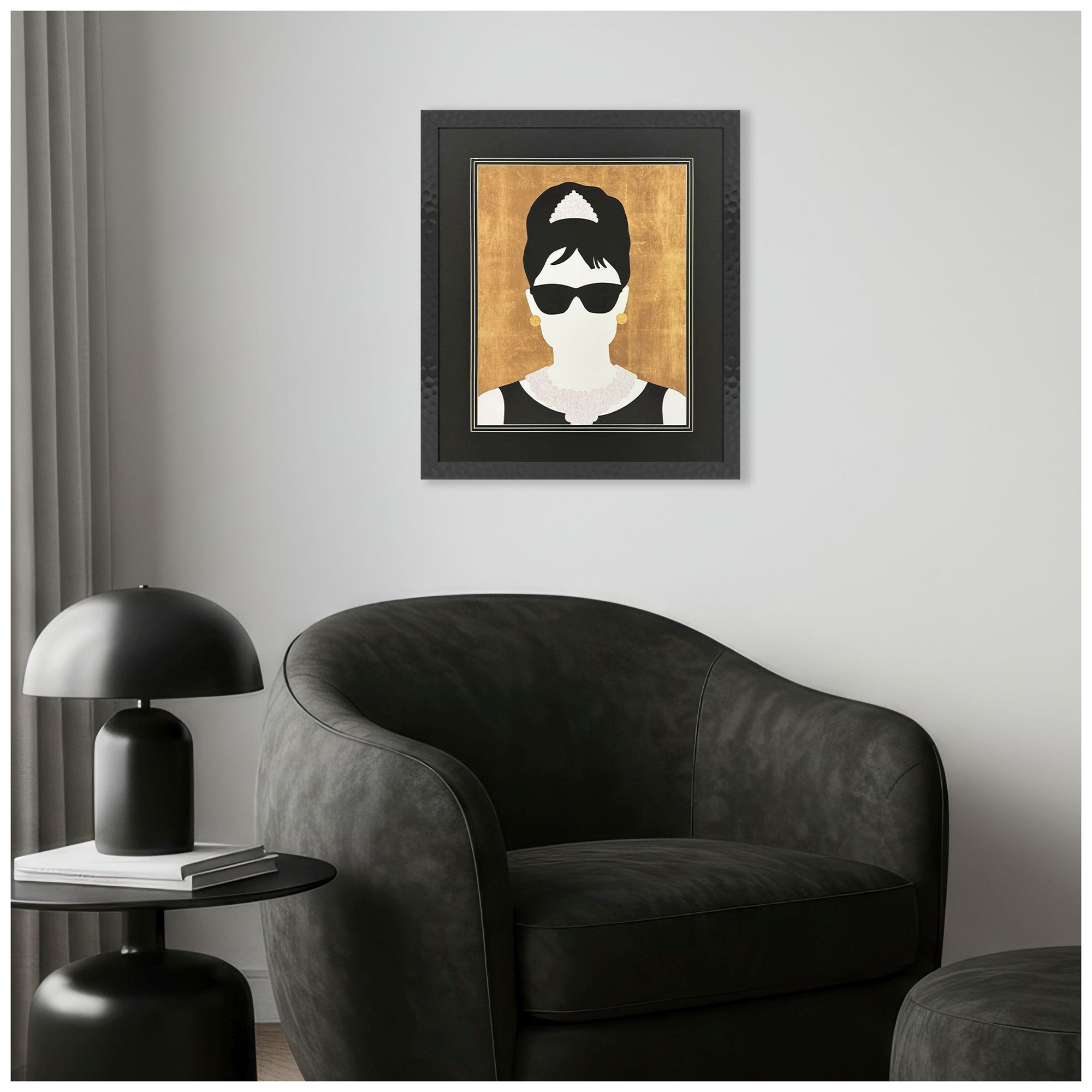 Image 4 Icon Fashion Favourite 24"W x 28"H Framed Art more views