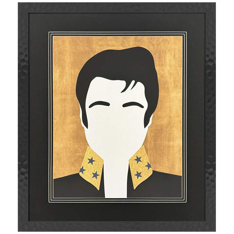 Image 1 Icon The King 24"W x 28"H Framed Art