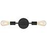 2_Iconic - 2-Light LED Wall Sconce - Matte Black Finish more views