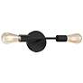 4_Iconic - 2-Light LED Wall Sconce - Matte Black Finish more views