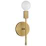 2_Iconic II G 11" High Antique Brushed Brass LED Wall Sconce more views