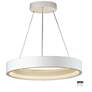 1_iCorona 28 1/2" Wide Matte White LED Pendant Light