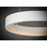 3_iCorona 28 1/2" Wide Matte White LED Pendant Light more views