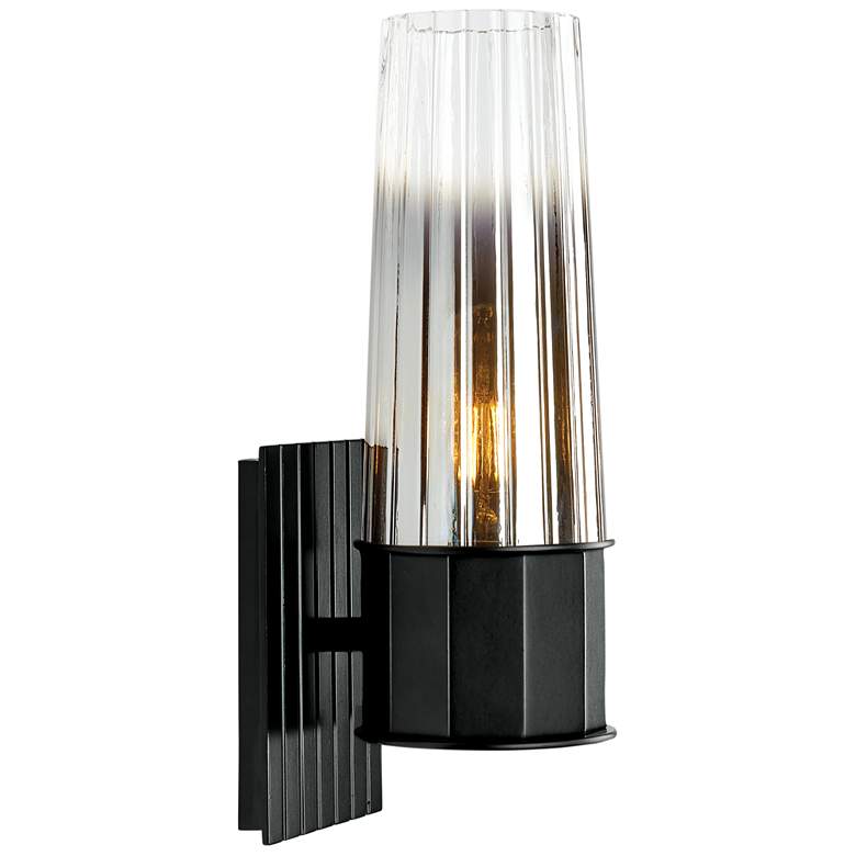 Image 1 Icycle Single Wall Sconce - Matte Black