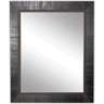 Idabel Tuscan Ebony Aged Black 25 1/2" x 31 1/2" Wall Mirror