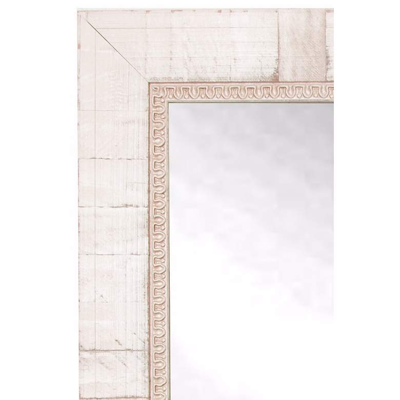 Image 2 Idabel Tuscan Ivory 25 inch x 63 inch Full Length Floor Mirror more views