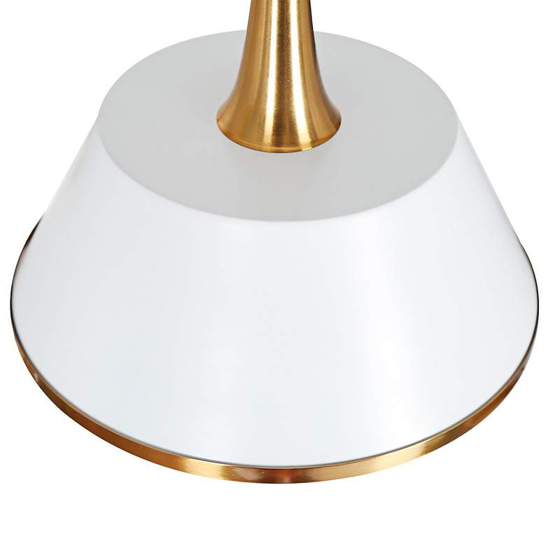 Image 4 Idaikos 31 1/2" Wide Brushed Gold 5-Light Chandelier more views