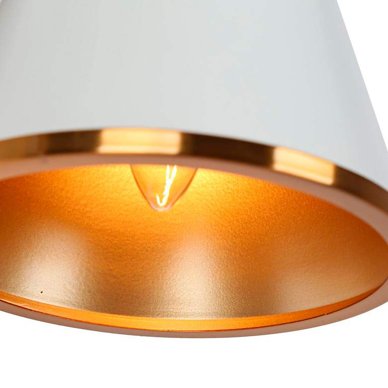 Image 5 Idaikos 8 1/2" High Plating Brass 2-Light Wall Sconce more views