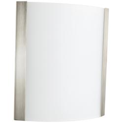 Ideal 10 1/4&quot; High Satin Nickel LED Wall Sconce