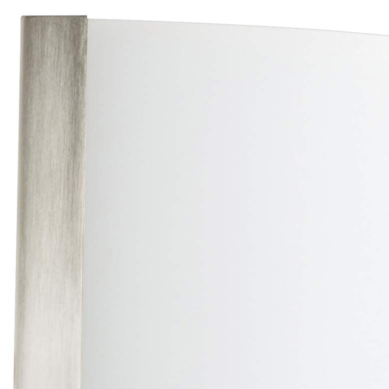 Image 2 Ideal 10 1/4" High Satin Nickel LED Wall Sconce more views