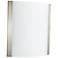 Ideal 10" High Satin Nickel LED Wall Sconce