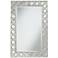 Idica Silver 26"x39" Rectangular Wall Mirror