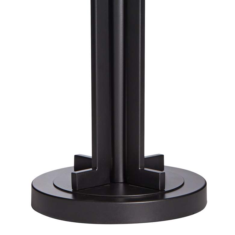 Image 6 Idira Black Industrial Modern Table Lamp with Dimmer with USB more views