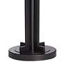 Idira Black Industrial Modern Table Lamp with Dimmer with USB