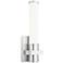 Idris by Z-Lite Brushed Nickel 4 inch 1 Light Wall Sconce