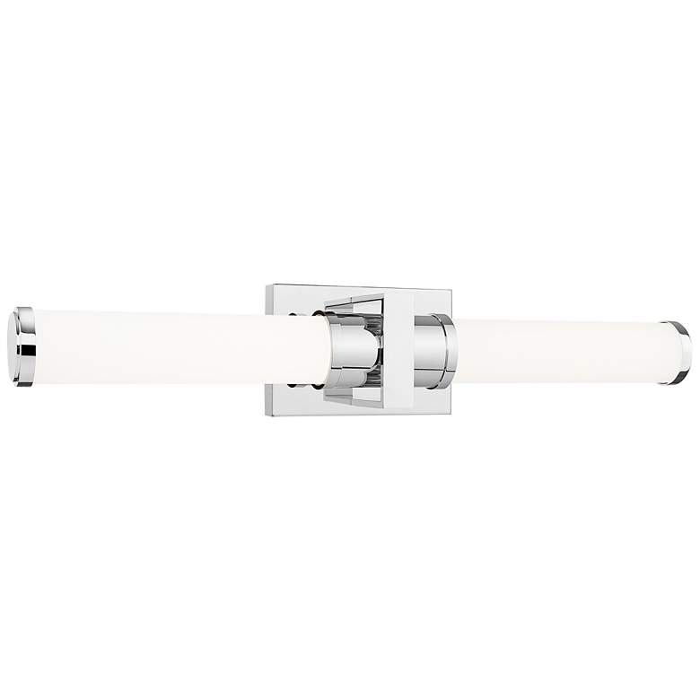 Image 1 Idris by Z-Lite Chrome 4 inch 1 Light Vanity