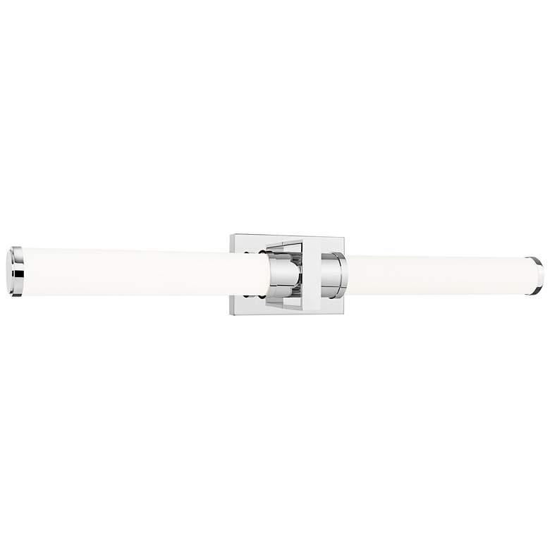 Image 1 Idris by Z-Lite Chrome 4 inch 1 Light Vanity