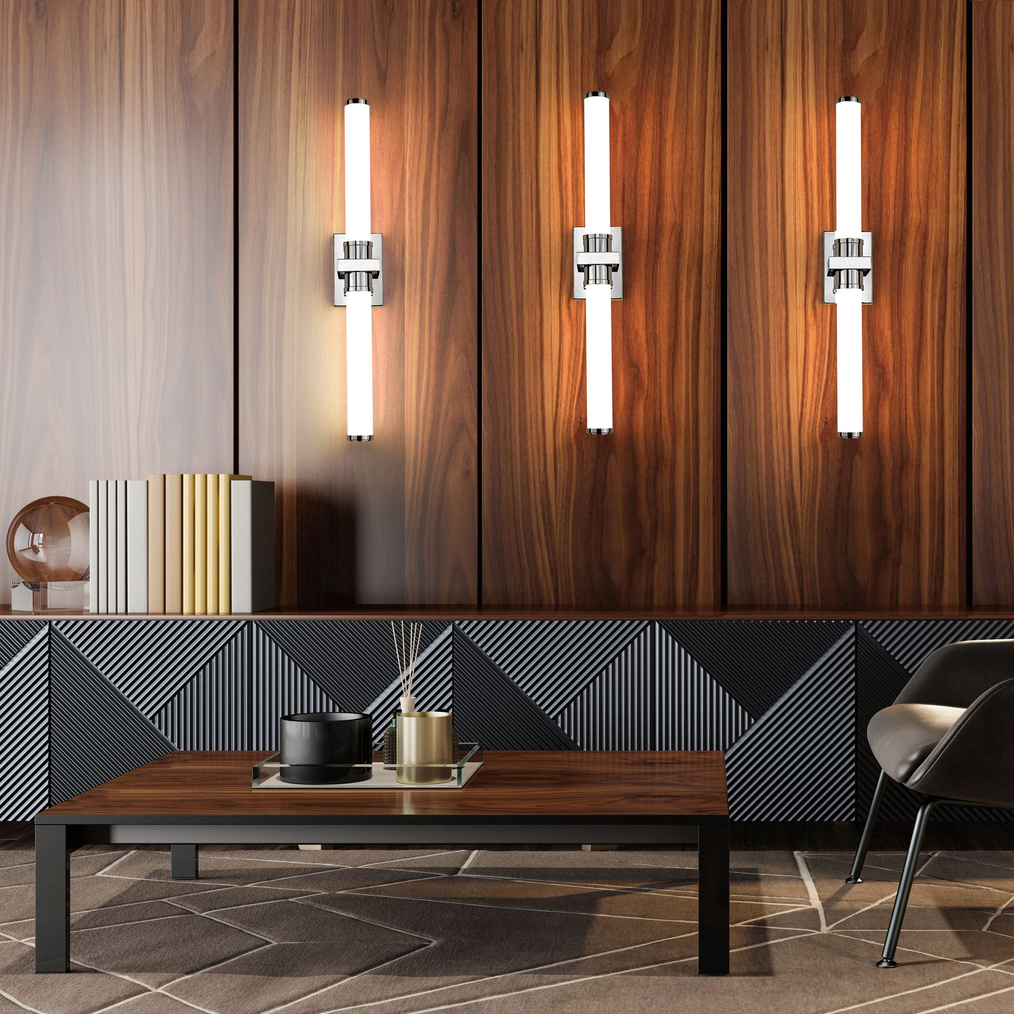 Image 2 Idris by Z-Lite Chrome 4 inch 1 Light Vanity more views