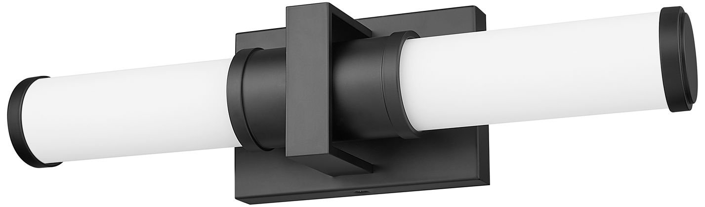 Image 7 Idris by Z-Lite Matte Black 4 inch 1 Light Vanity more views