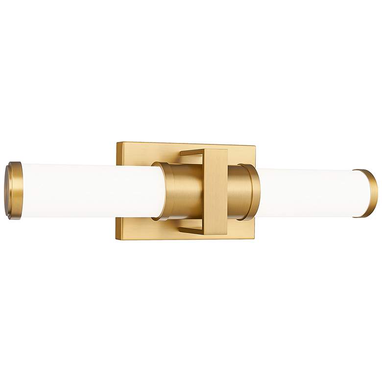 Image 1 Idris by Z-Lite Modern Gold 4 inch 1 Light Vanity