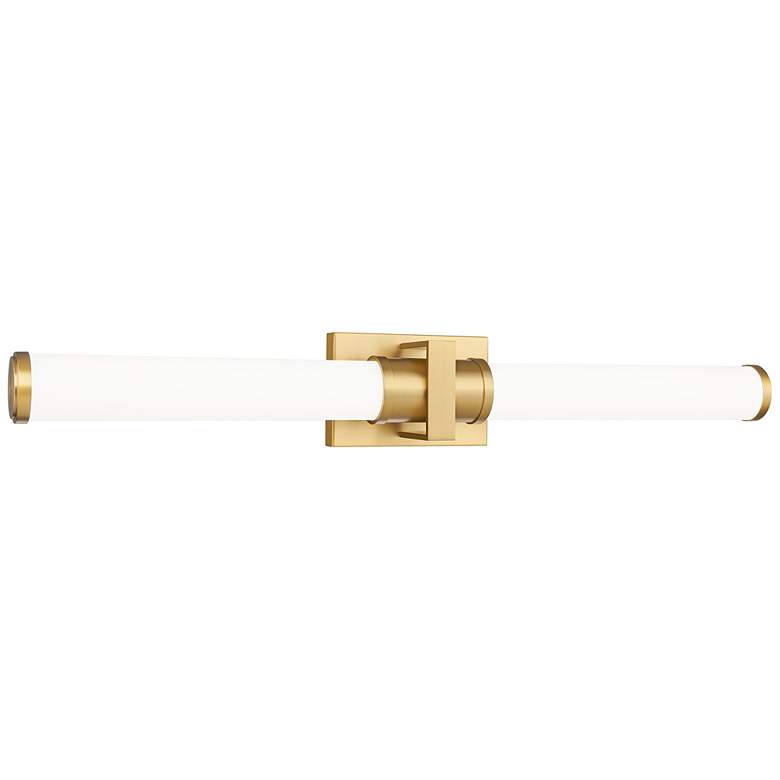 Image 1 Idris by Z-Lite Modern Gold 4 inch 1 Light Vanity