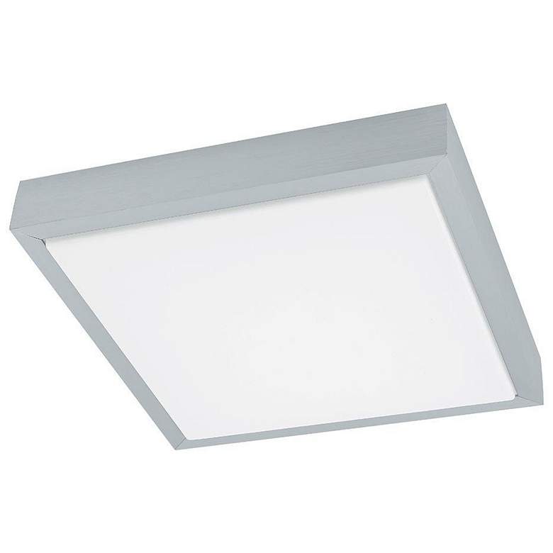 Image 1 Idun 1 - 11 Inch LED Square Ceiling Light - Brushed Aluminum