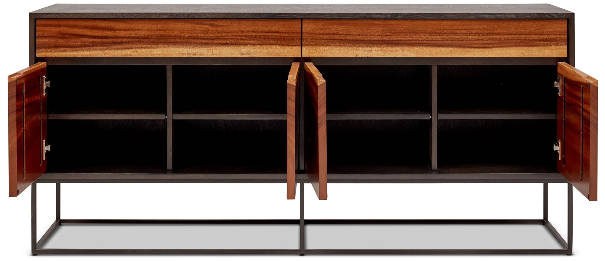 Image 6 IE Series 71" Wide Suar, Black Buffet more views