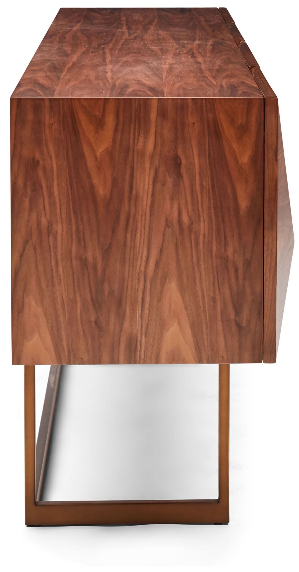 Image 3 IE Series 71" Wide Walnut, Vintage Copper Buffet more views