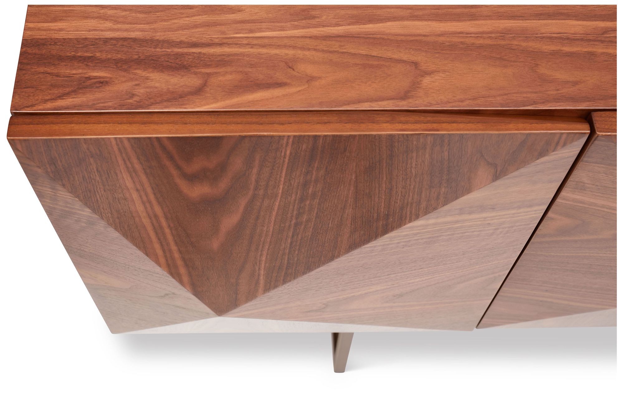 Image 5 IE Series 71" Wide Walnut, Vintage Copper Buffet more views