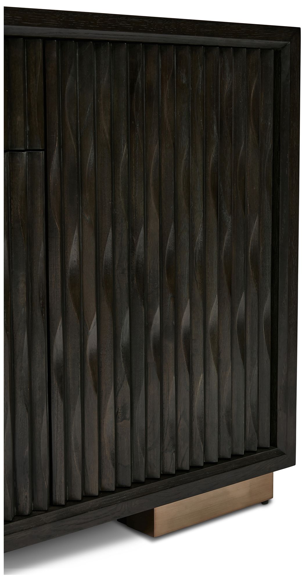 Image 7 IE Series 74.25" Wide Charcoal, Gold Buffet more views