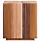 IE Series Sun 21.5" Wide Mixed Wood End Table