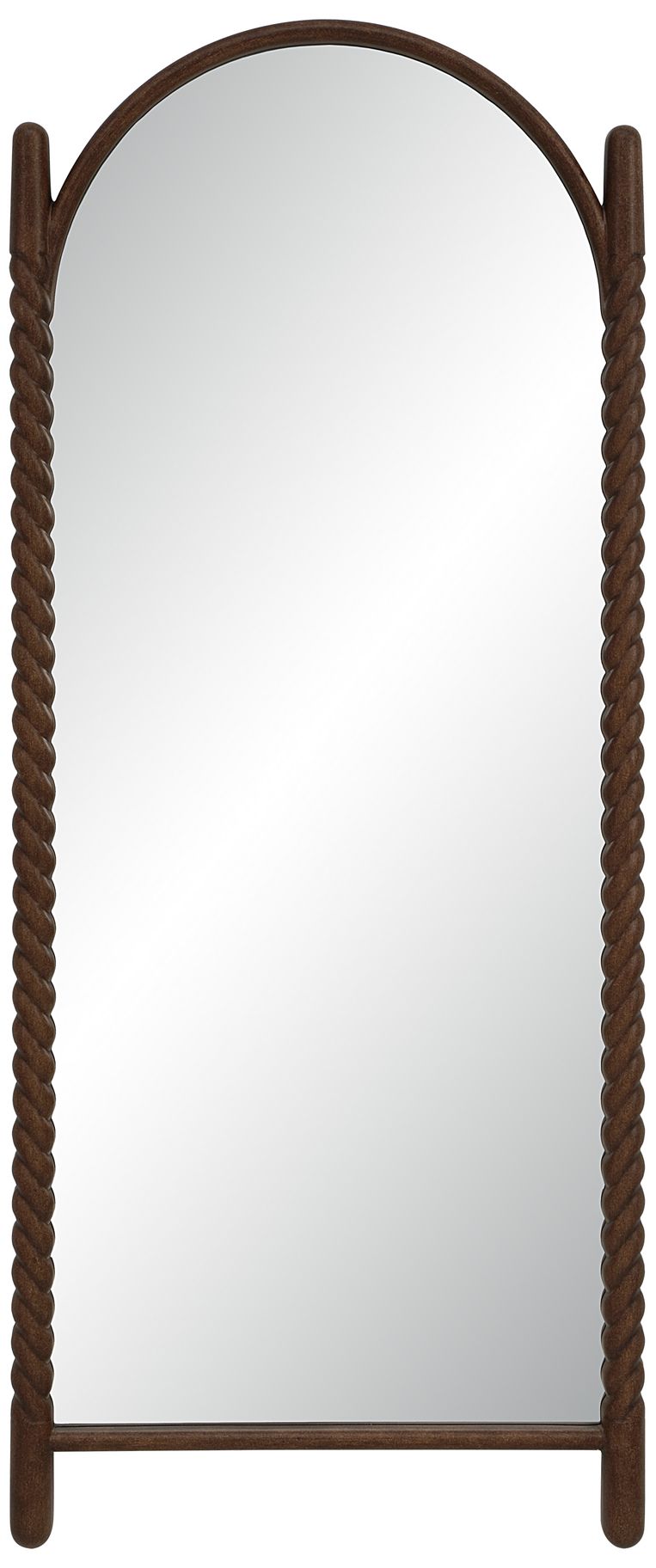 Image 2 Ignatius 72" H x 30" W Wall Mirror, Walnut more views