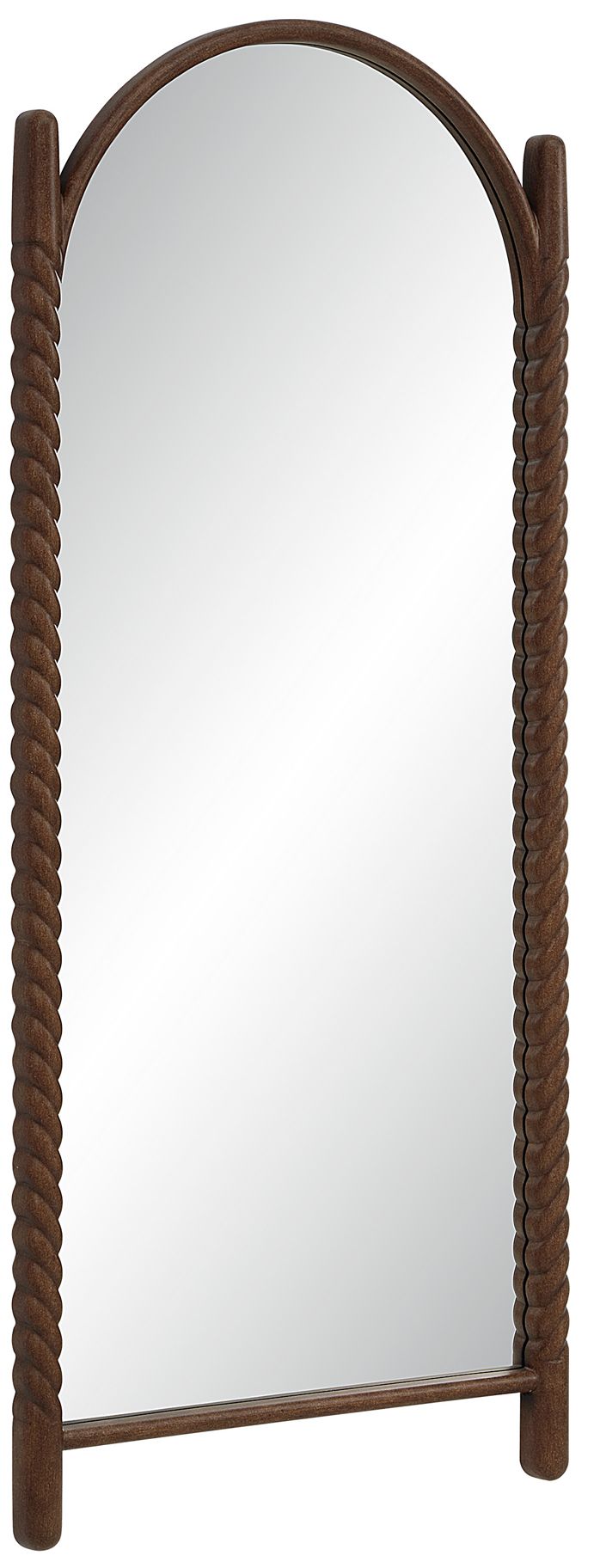 Image 4 Ignatius 72" H x 30" W Wall Mirror, Walnut more views