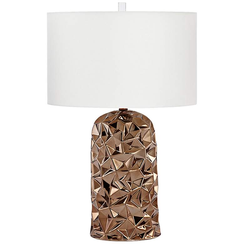 Image 1 Igneous Bronze Glaze Ceramic Table Lamp