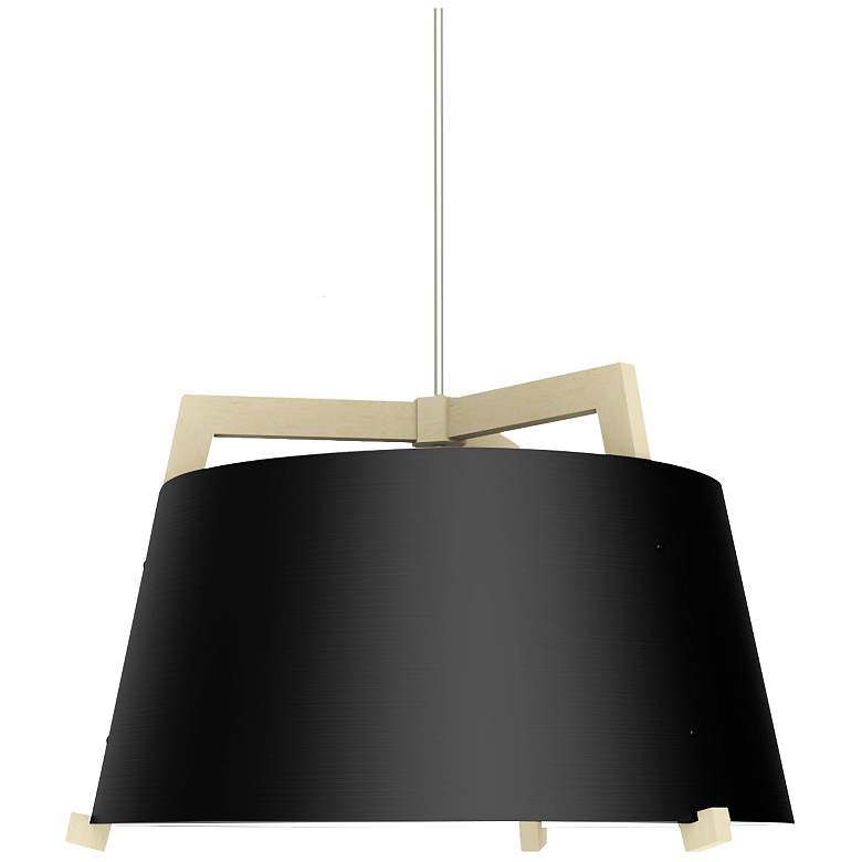 Image 1 Ignis White Washed Oak Pendant