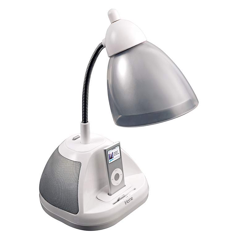 Image 1 iHome iPod Dock and Speakers Desk Lamp